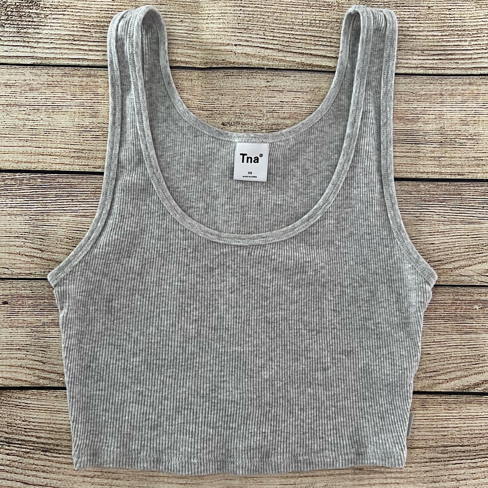 TNA Cropped Ribbed Tank